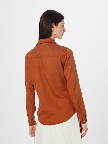 VILA Blouse 'Bista' in Brown