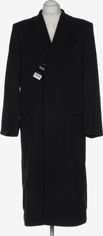 YVES SAINT LAURENT Mantel M-L in Schwarz: predná strana