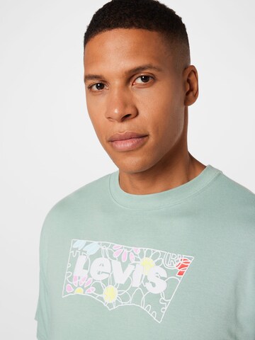 LEVI'S ® Shirt 'Vintage Fit Graphic Tee' in Groen