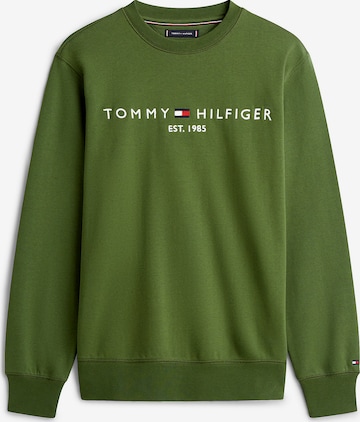 TOMMY HILFIGER Sweatshirt in Grün: Vorderseite