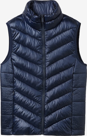 TOM TAILOR Weste in Blau: Vorderseite