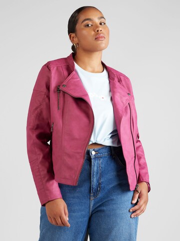 ONLY Carmakoma Jacke 'NEW AVANA' in Rot: Vorderseite
