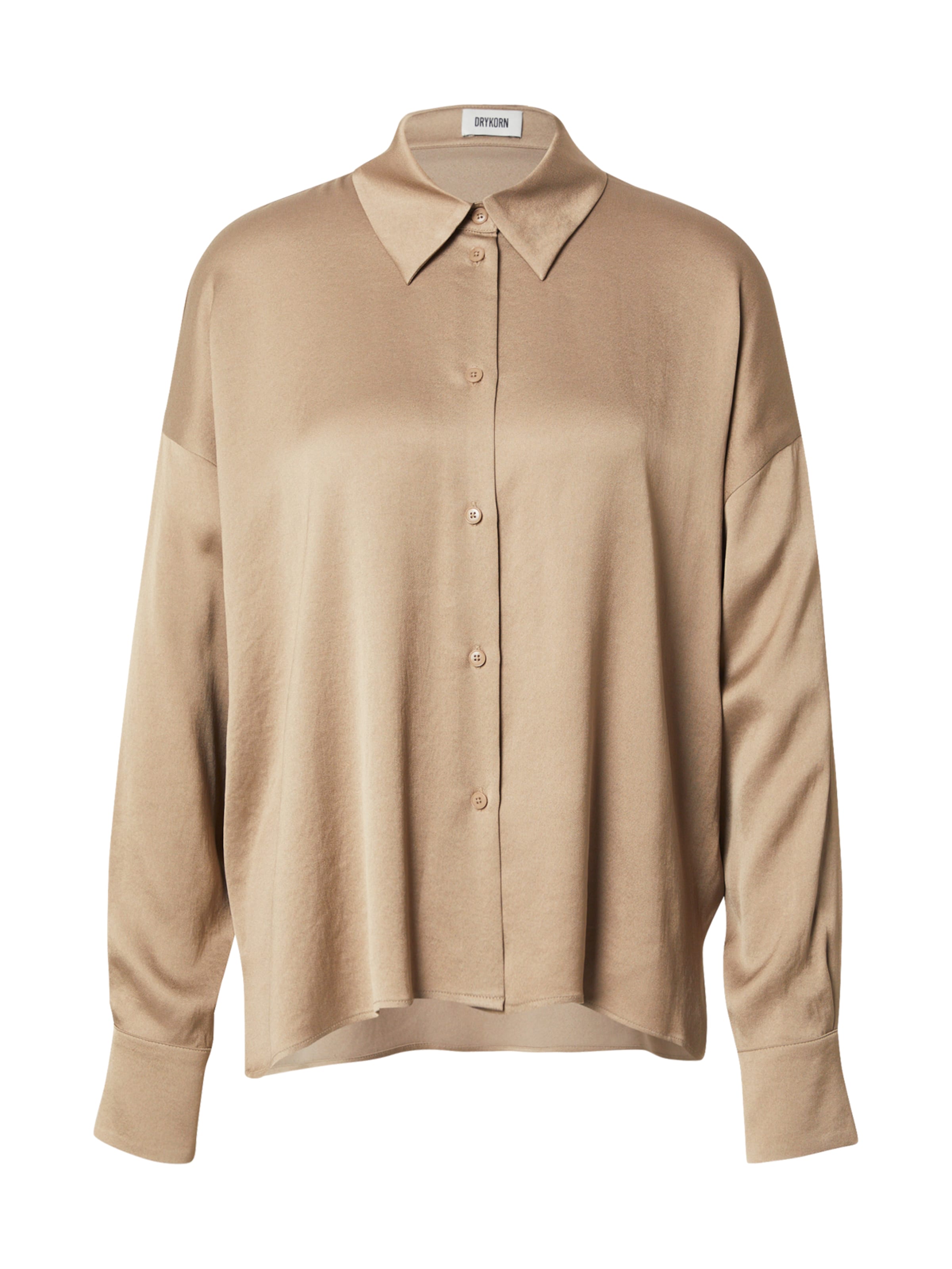 DRYKORN Bluse 'CLOELIA' in Braun: Vorderseite