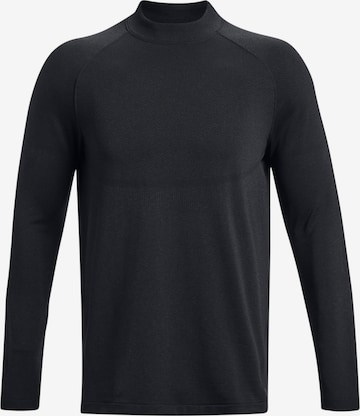 UNDER ARMOUR Athletic Sweatshirt in Black: front