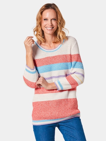 Goldner Pullover in Mischfarben: predná strana