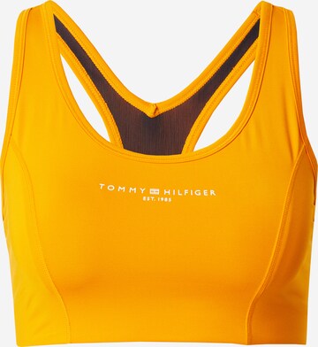 Tommy Hilfiger Sport Bralette Sports Bra 'Essentials' in Orange: front