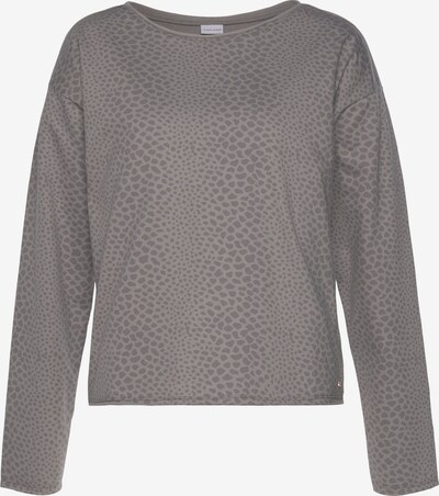 LASCANA Sweatshirt in grau / anthrazit, Produktansicht