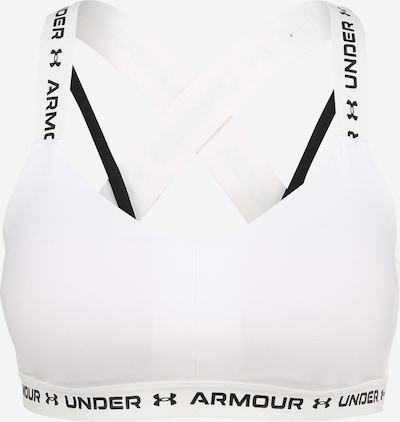 UNDER ARMOUR Sports Bra in Black / White, Item view