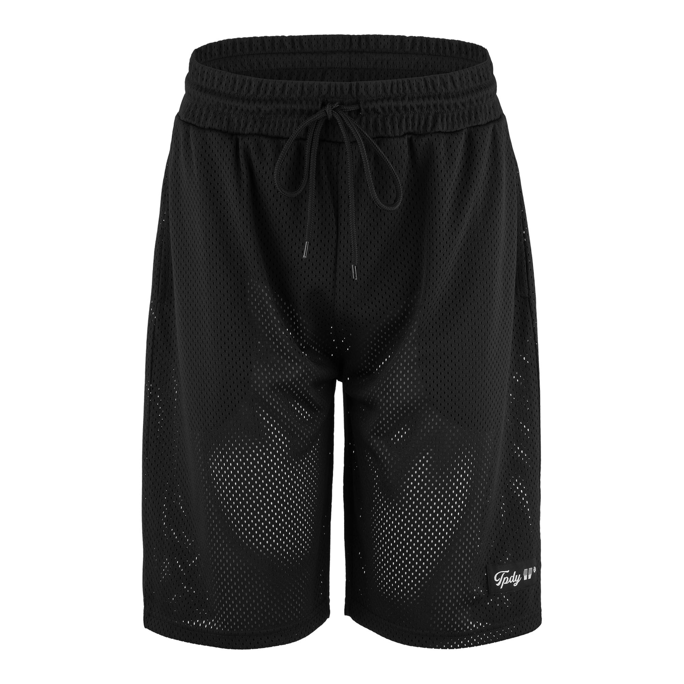 Loosefit Pantalon 'Allen' trueprodigy en noir : devant