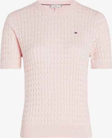 TOMMY HILFIGER Trui in Roze: voorkant