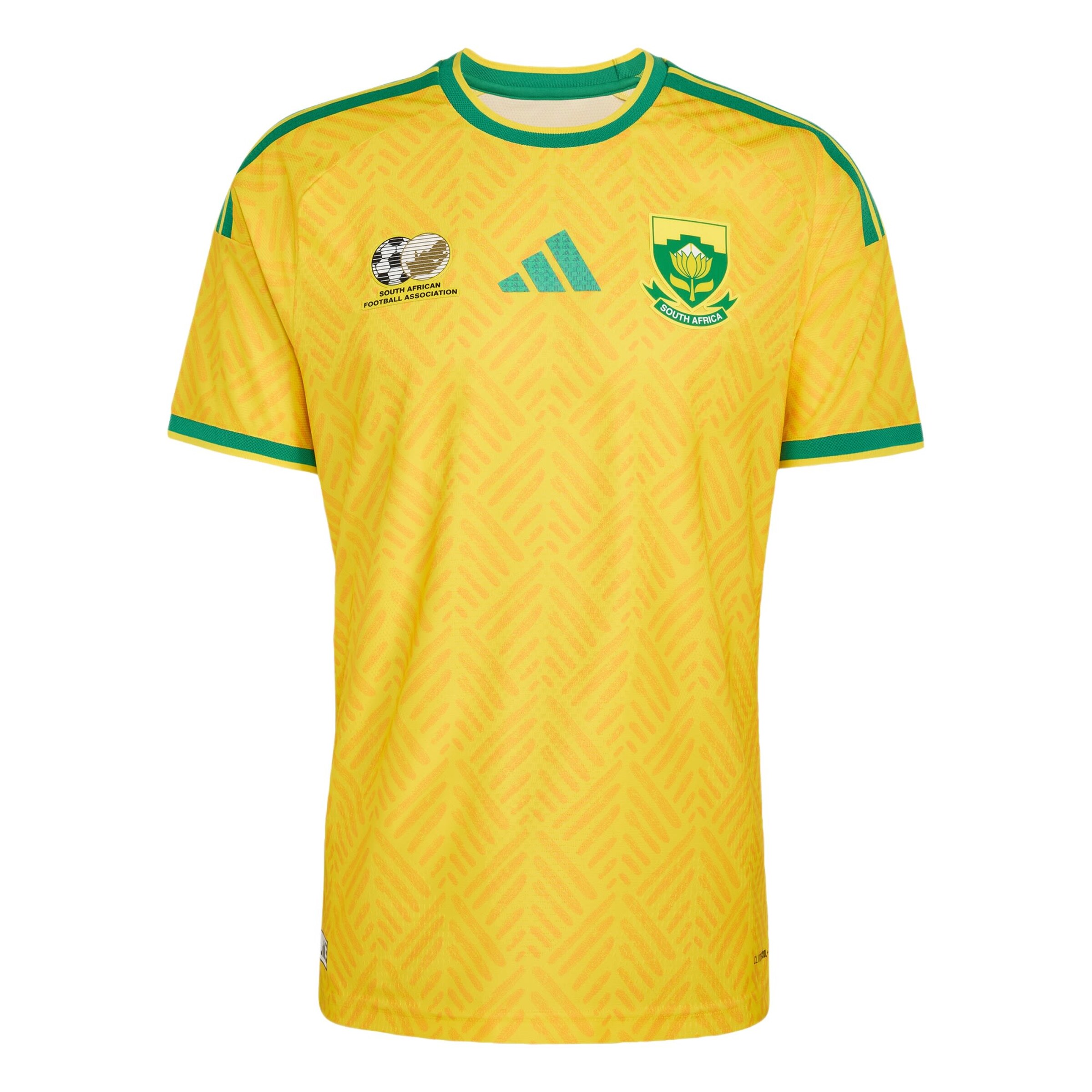 ADIDAS PERFORMANCE Camiseta de fútbol 'Südafrika 26 Authentic' en XS en curry / miel / lima, Vista del producto