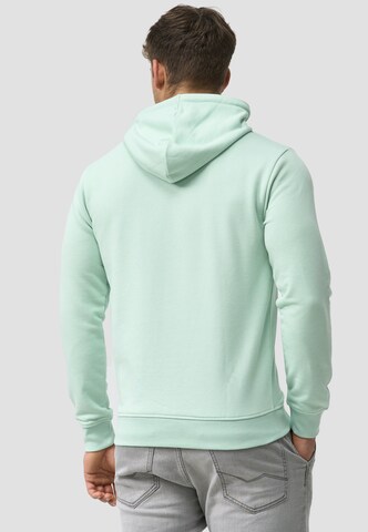 INDICODE JEANS Sweatshirt 'Simpson' in Groen