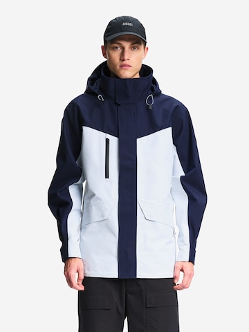 AIGLE Ανοιξιάτικο ή φθινοπωρινό παρκά 'GORE-TEX' σε λευκό: μπροστά
