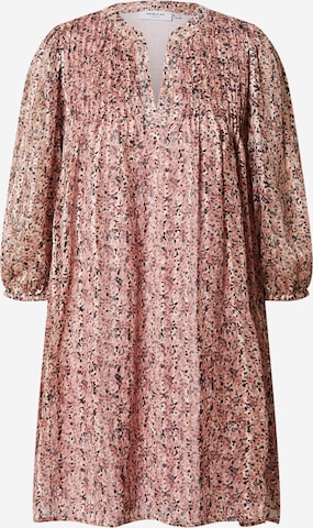 MSCH COPENHAGEN Платье-рубашка 'Nanina Kaline' в Ярко-розовый: спереди
