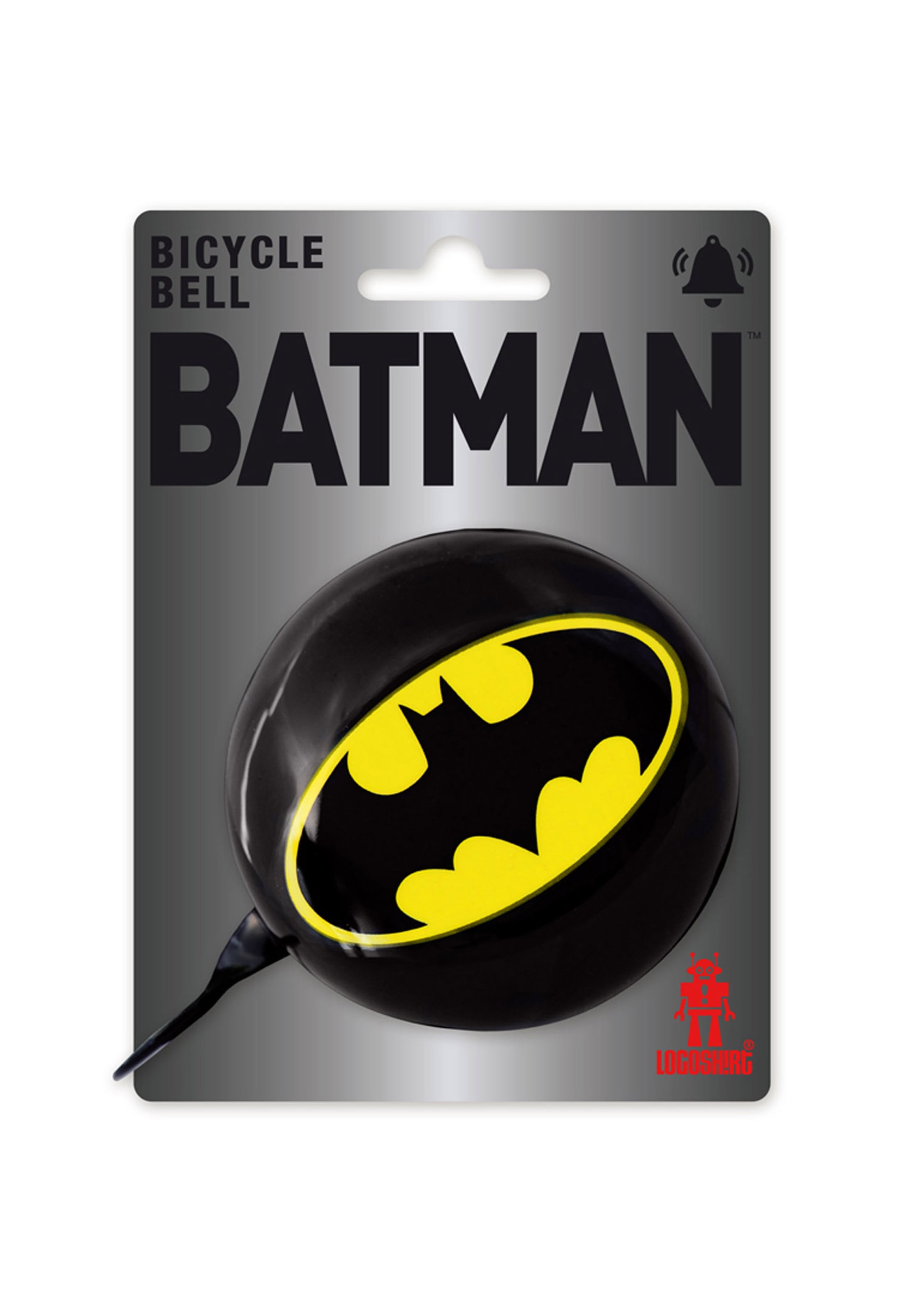 LOGOSHIRT Accessory 'Batman' in Black: front