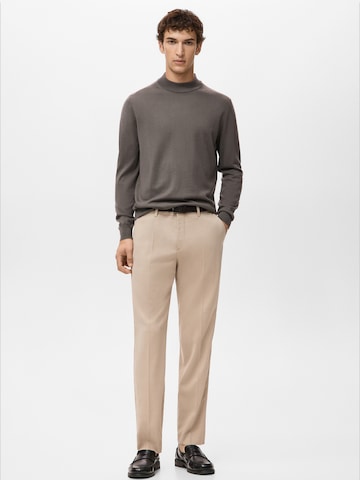 MANGO MAN Tröja 'WILLYM' i brun