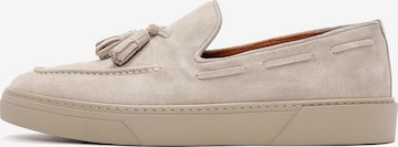 Slipper di Derimod in beige: frontale