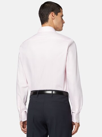 Coupe regular Chemise Boggi Milano en rose