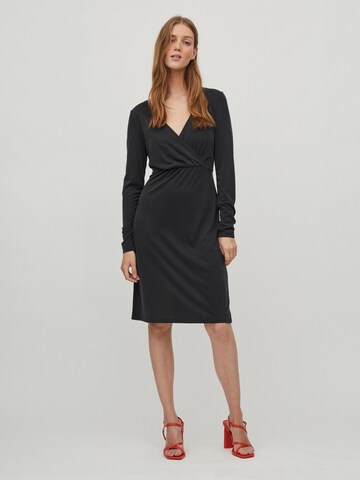 VILA Dress in Black: front