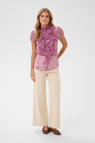 SAINT TROPEZ Bluse in Lila