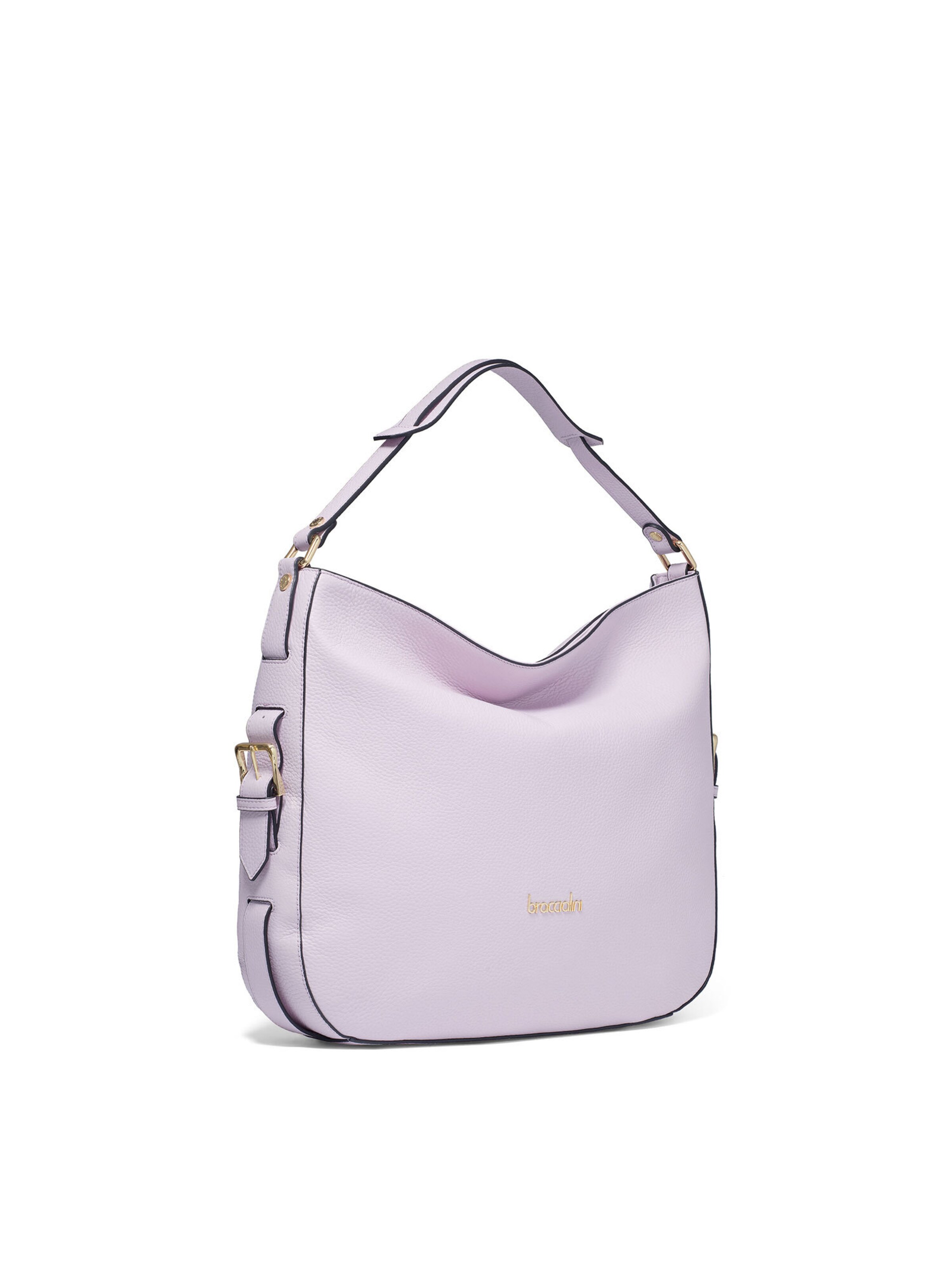 Braccialini Schultertasche in Lila: Vorderseite