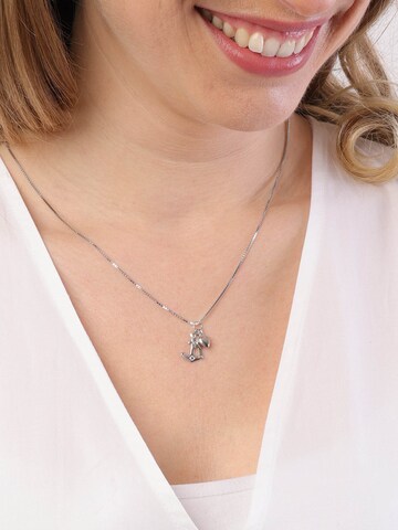 Lucardi Pendant 'Basic' in Silver