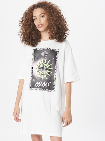 ADIDAS ORIGINALS Zomerjurk in Wit: voorkant