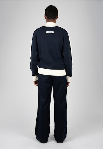 Prohibited Strickjacke 'Letterman' in Blau