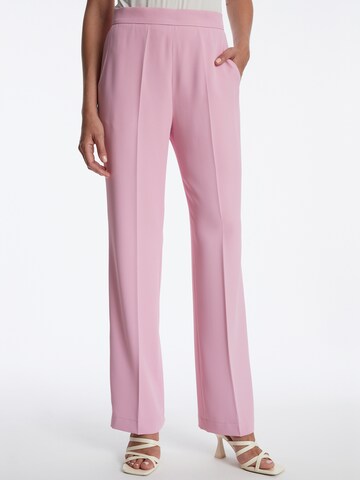 Ana Alcazar Regular Pantalon 'Zadya' in Roze: voorkant