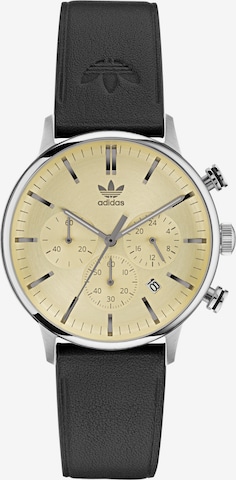 ADIDAS ORIGINALS Analog Watch in Yellow: front