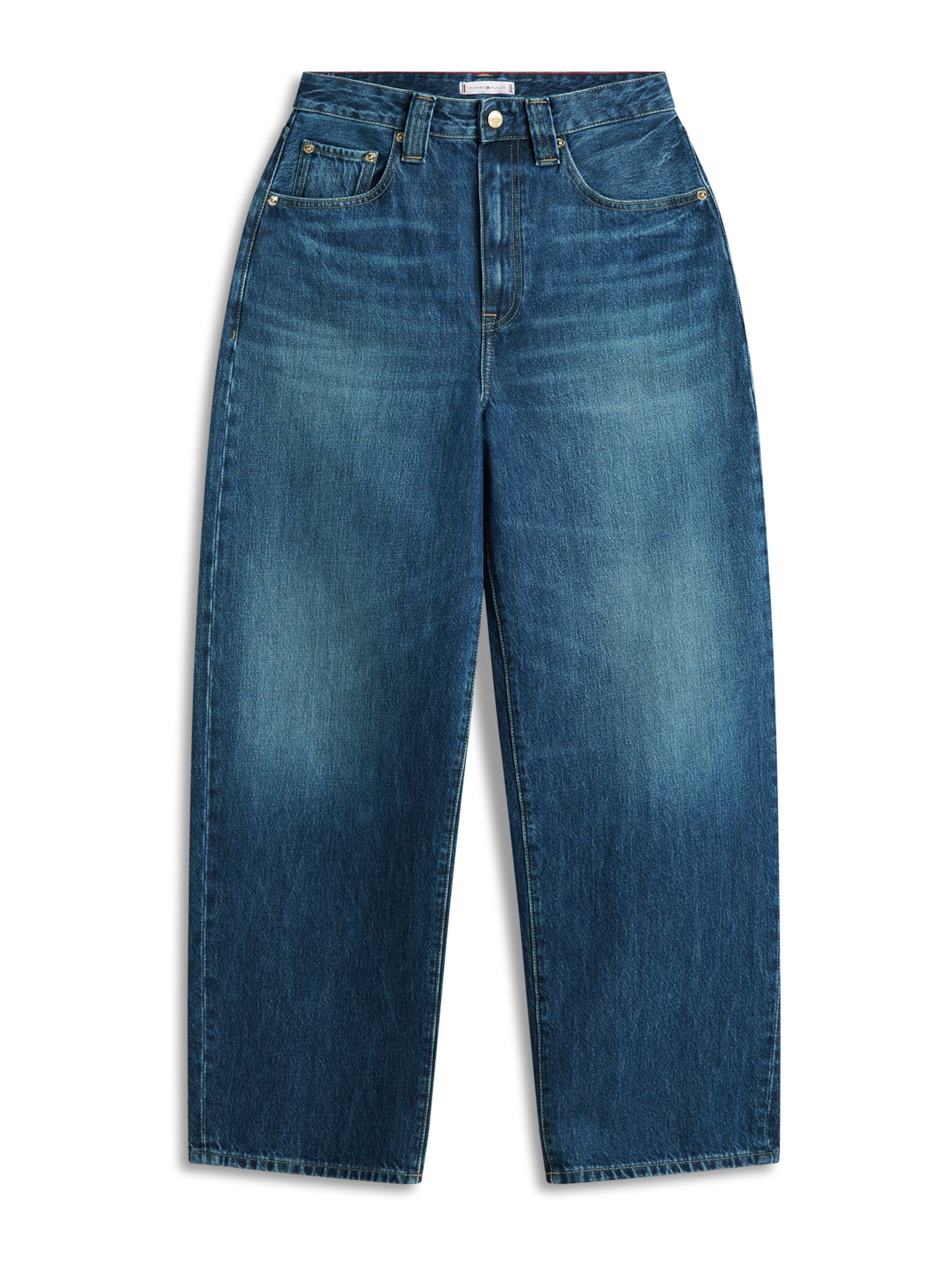TOMMY HILFIGER Luźne Jeansy 'MINE' w kolorze niebieski: przód