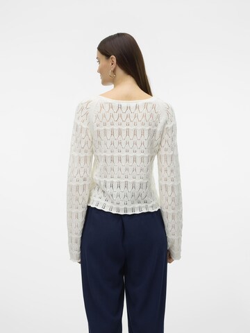 Pull-over VERO MODA en blanc