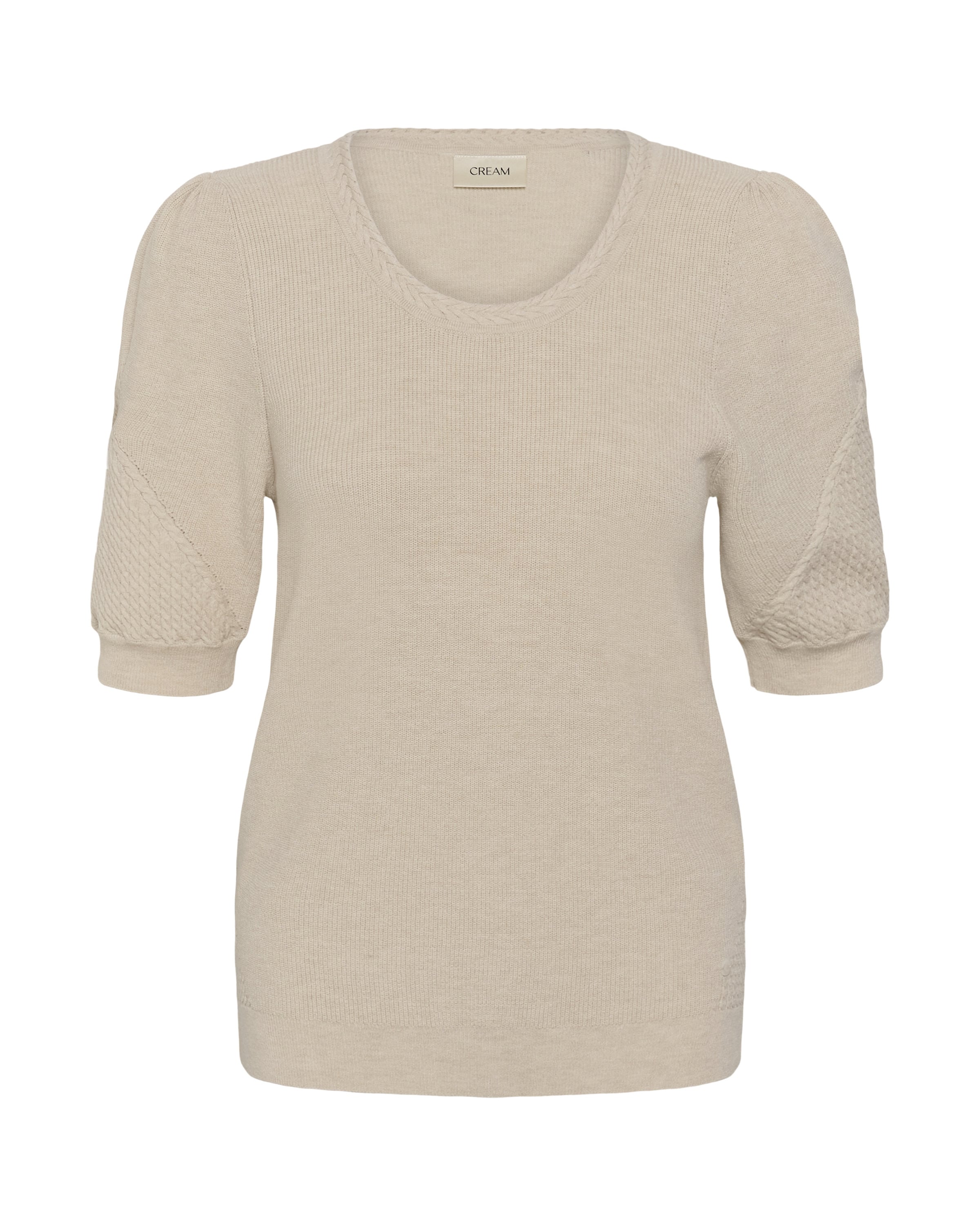 Cream Trui 'CRDela' in Beige: voorkant