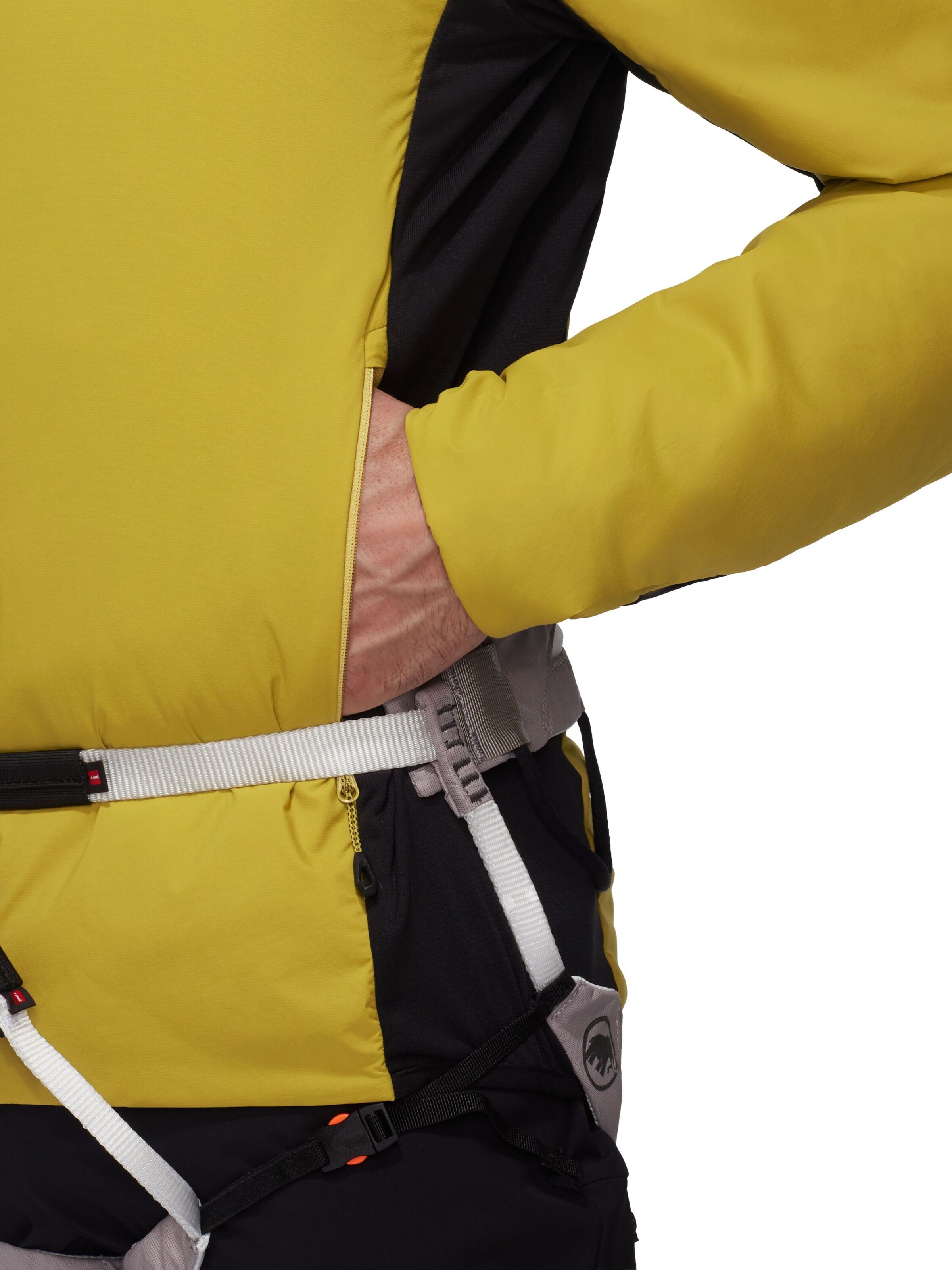 MAMMUT Outdoorjacke ‘Rime’ in Gelb