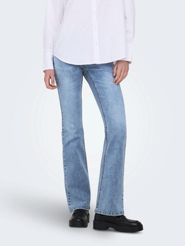 ONLY Rozšírený strih Džínsy 'ONLWAUW' - Modrá: predná strana