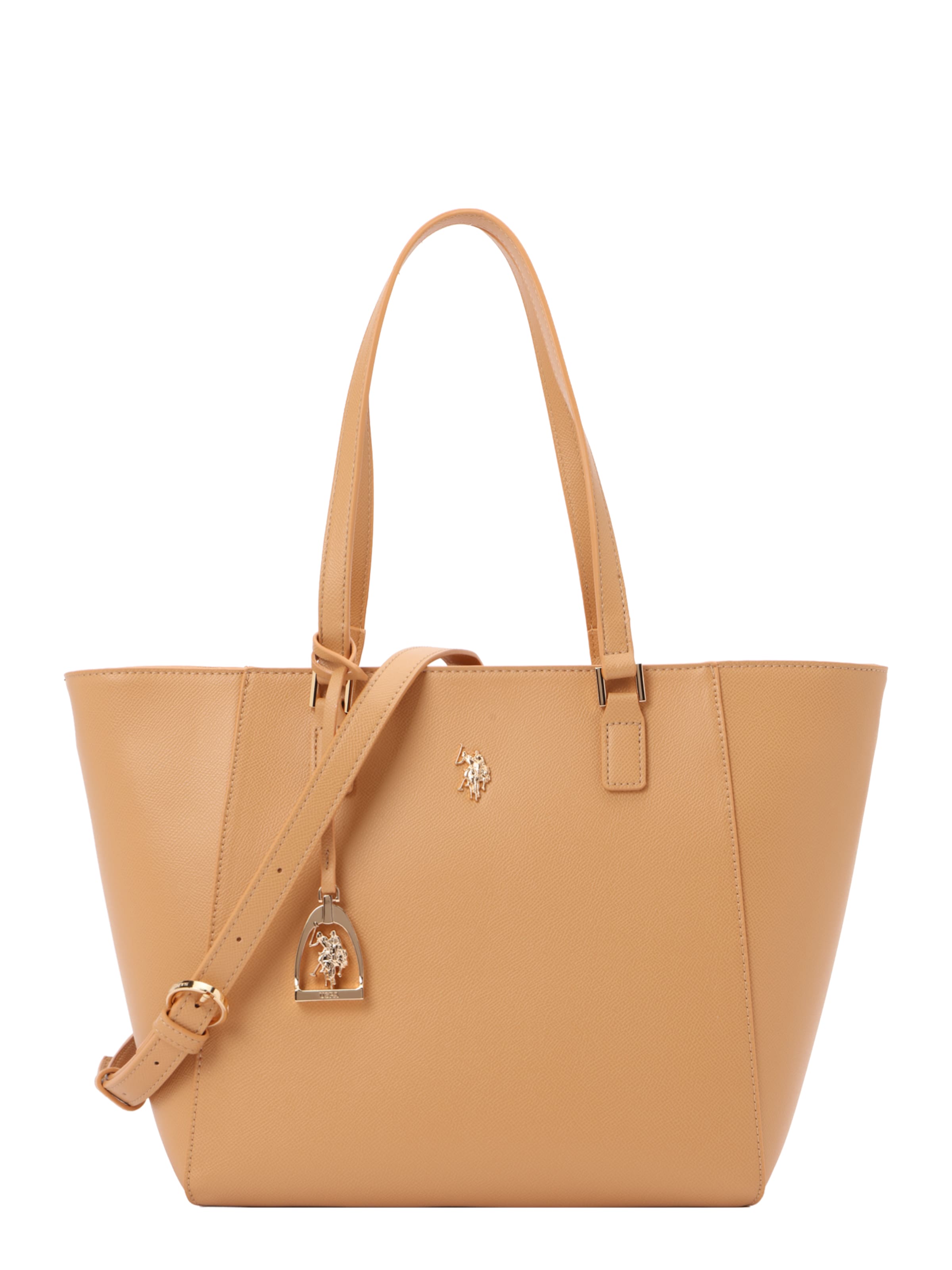 Plase de cumpărături de la U.S. POLO ASSN. pe bej: față