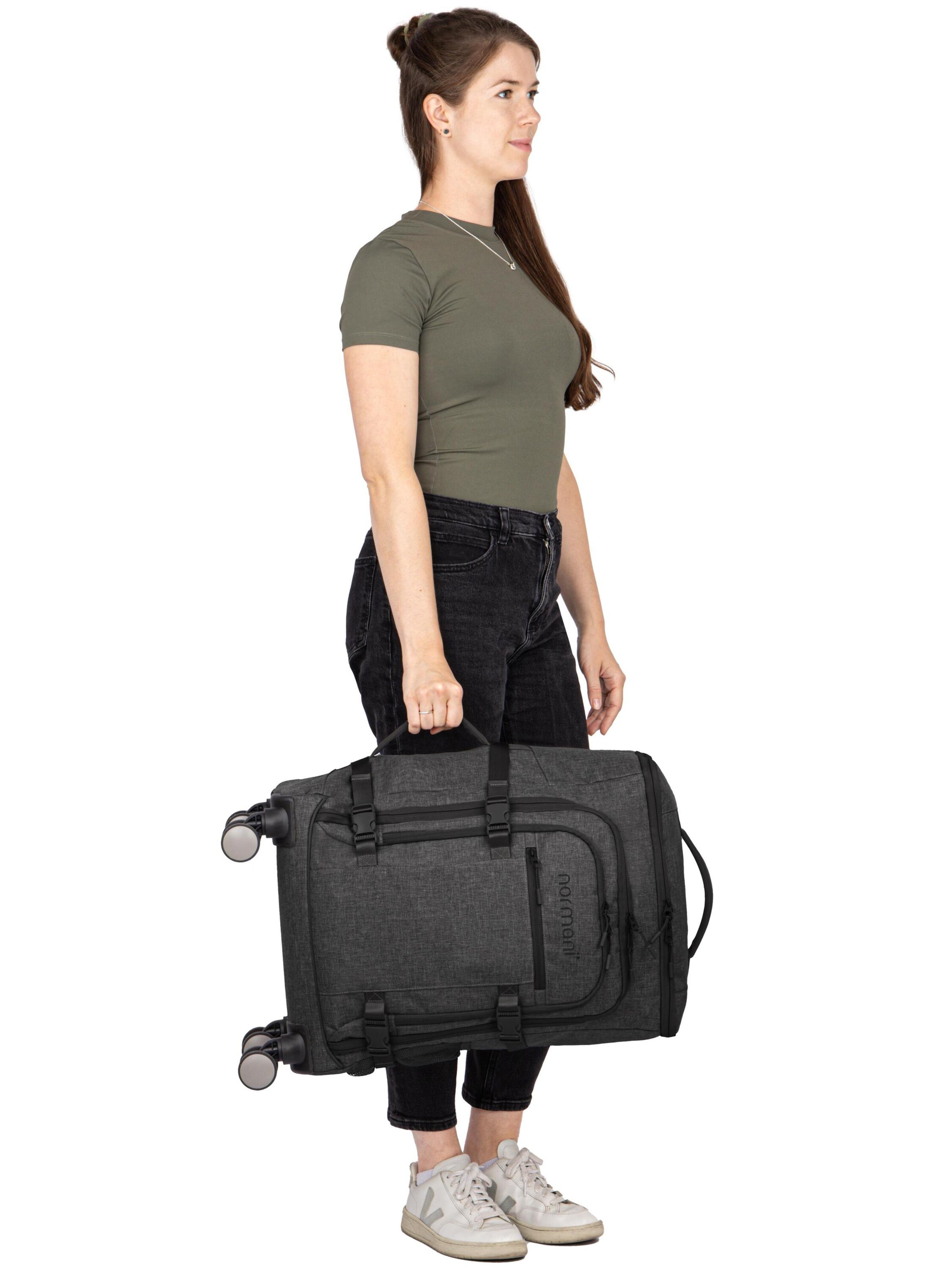 Valisette 'Namie' normani en gris