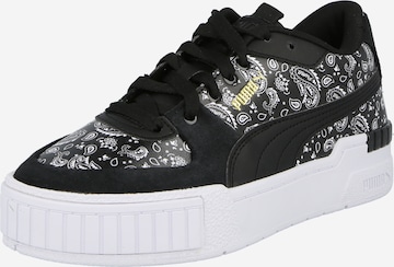 PUMA Sneakers 'Cali Sport Wn’s Paisley' in Black: front
