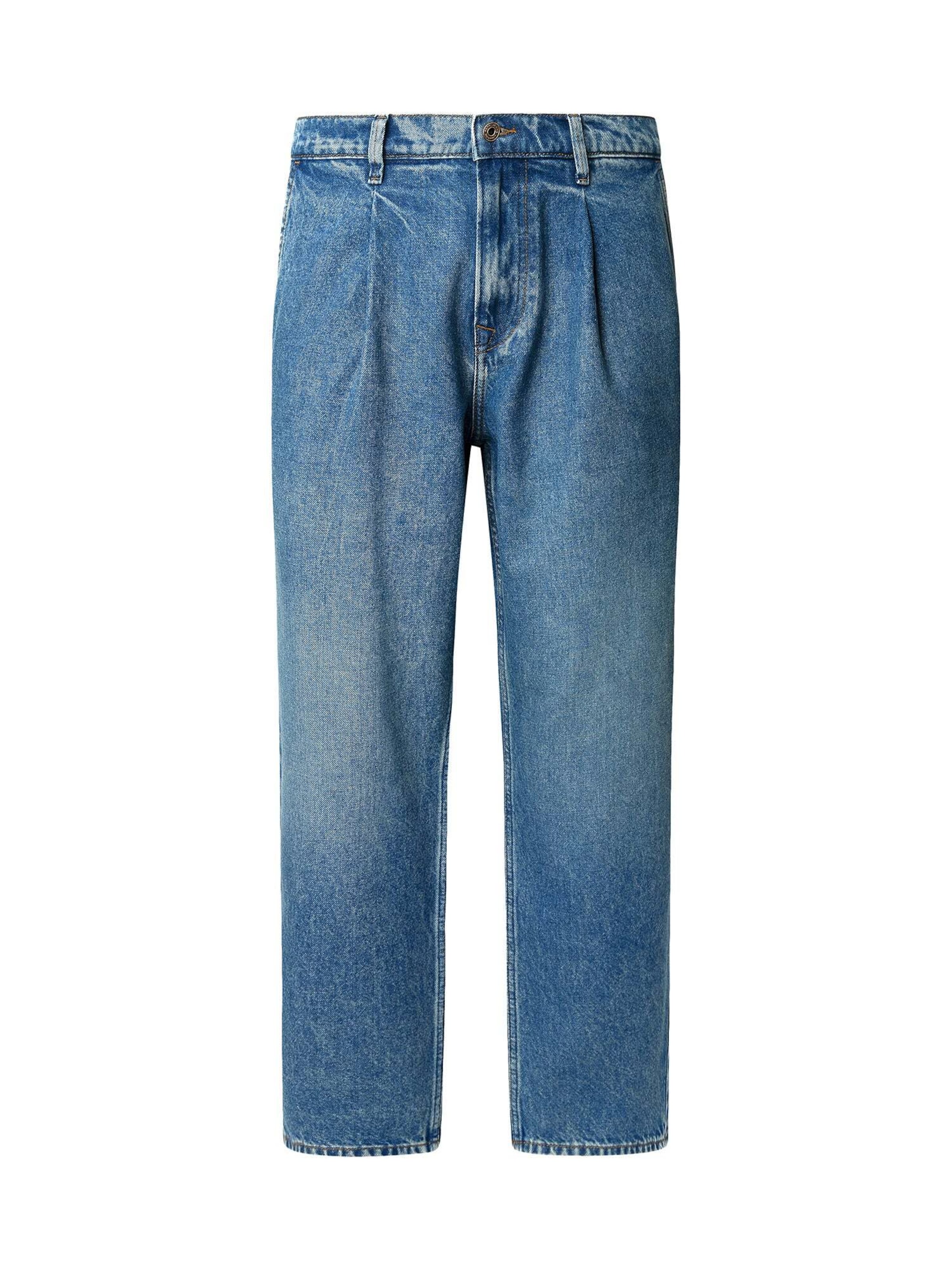 Pepe Jeans Loosefit Jeans 'Yale' in Blau: Vorderseite