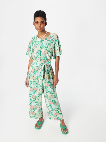 Monki Jumpsuit in Groen: voorkant