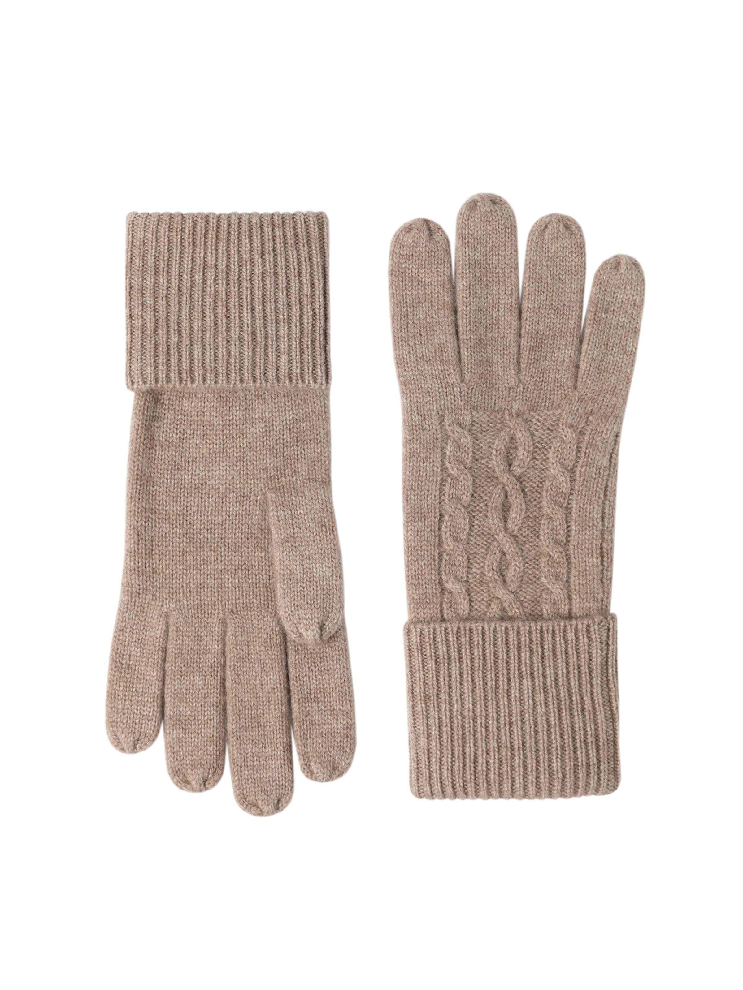 TATUUM Vingerhandschoenen 'Evex' in Beige: voorkant
