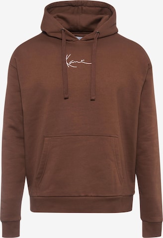 Karl Kani - Sweatshirt em castanho: frente