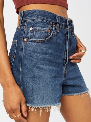 LEVI'S ® Szabványos Farmer 'Ribcage Short' - kék