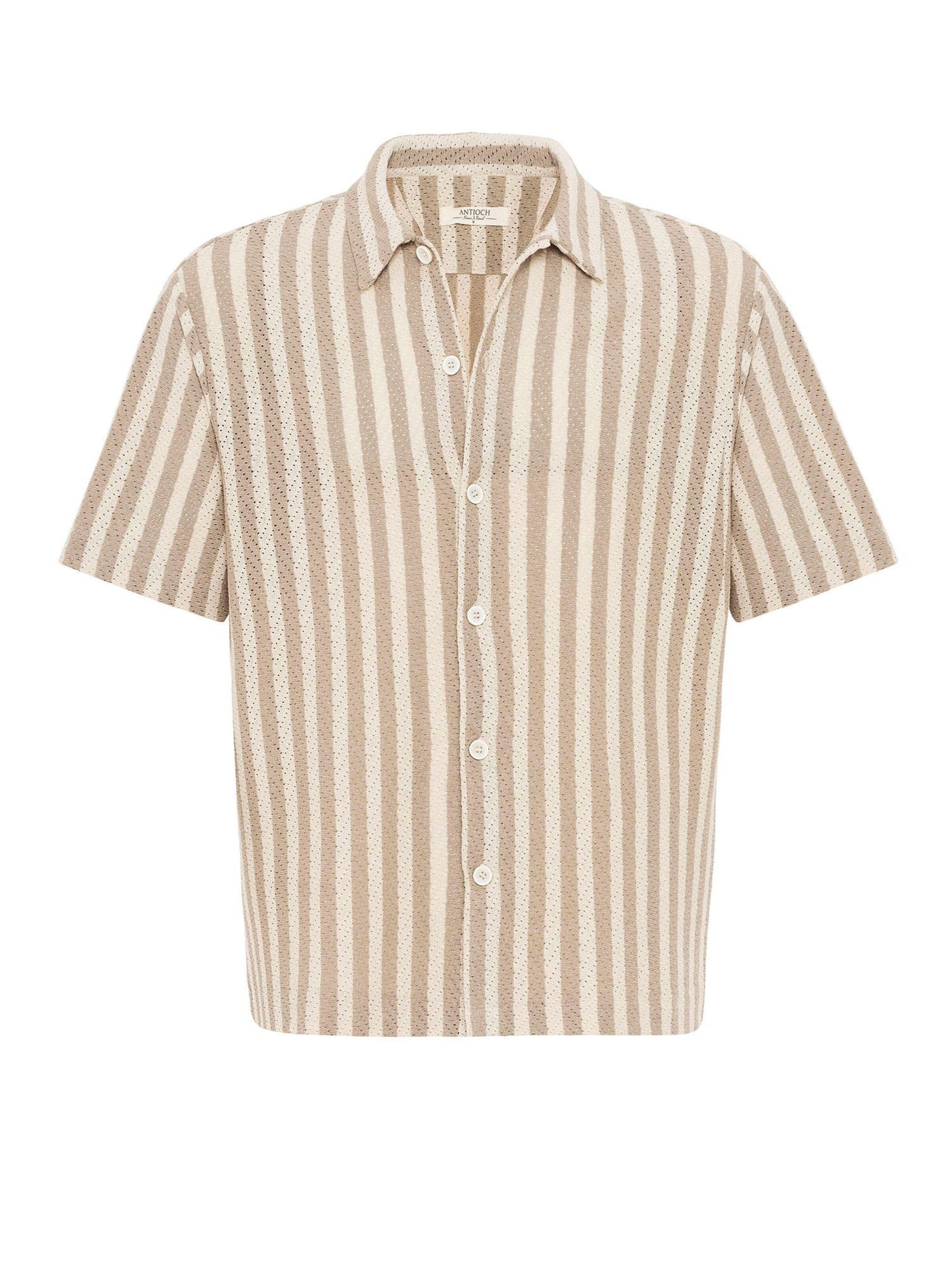 Antioch Regular fit Πουκάμισο σε μπεζ: μπροστά