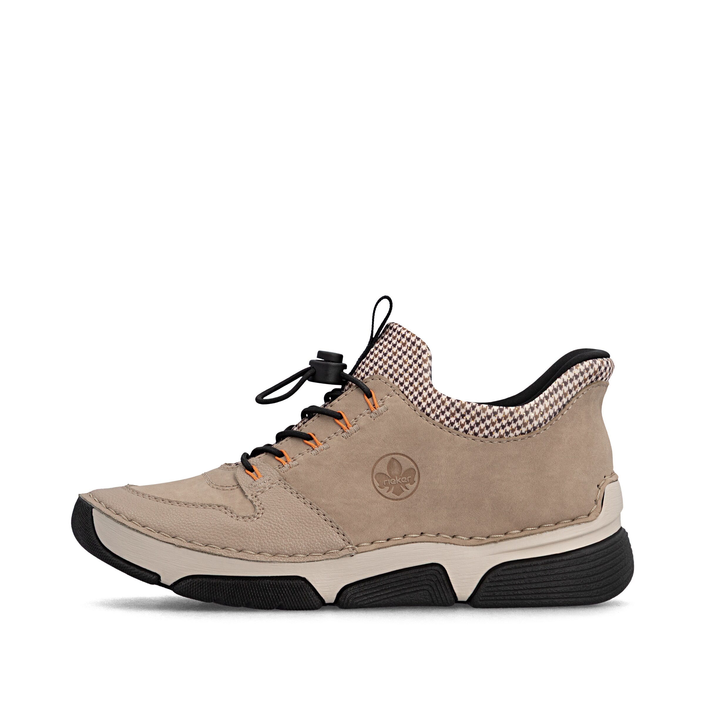 Bottines à lacets Rieker en beige