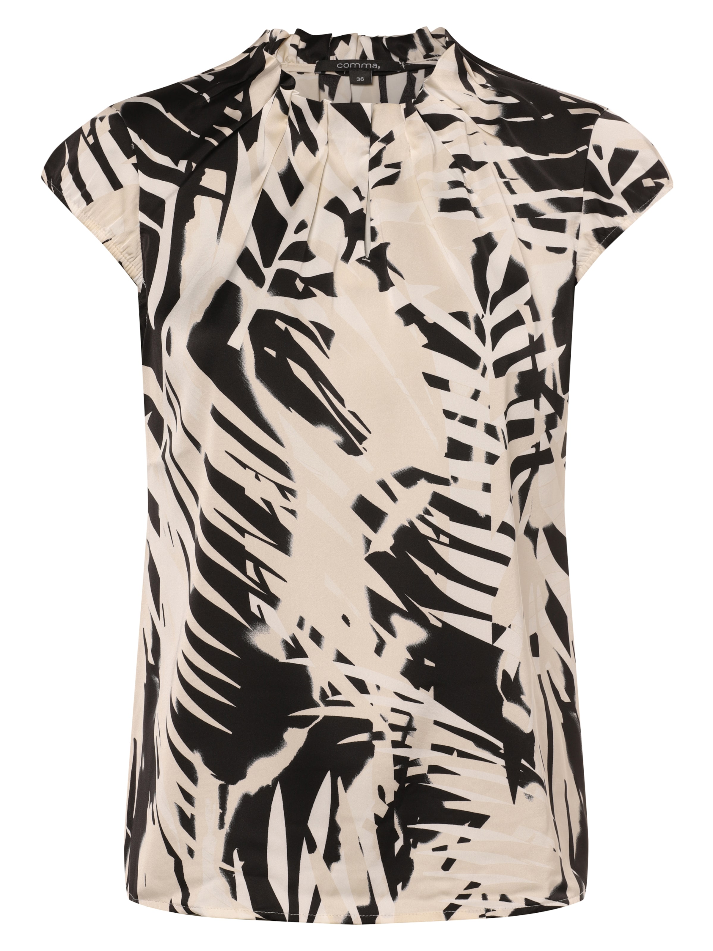 COMMA Blouse in Beige: voorkant