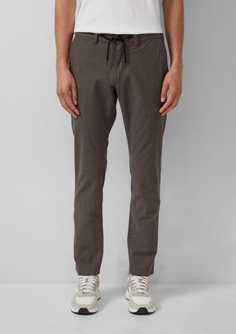 s.Oliver Regular Hose 'PHOENIX' in Braun: Vorderseite