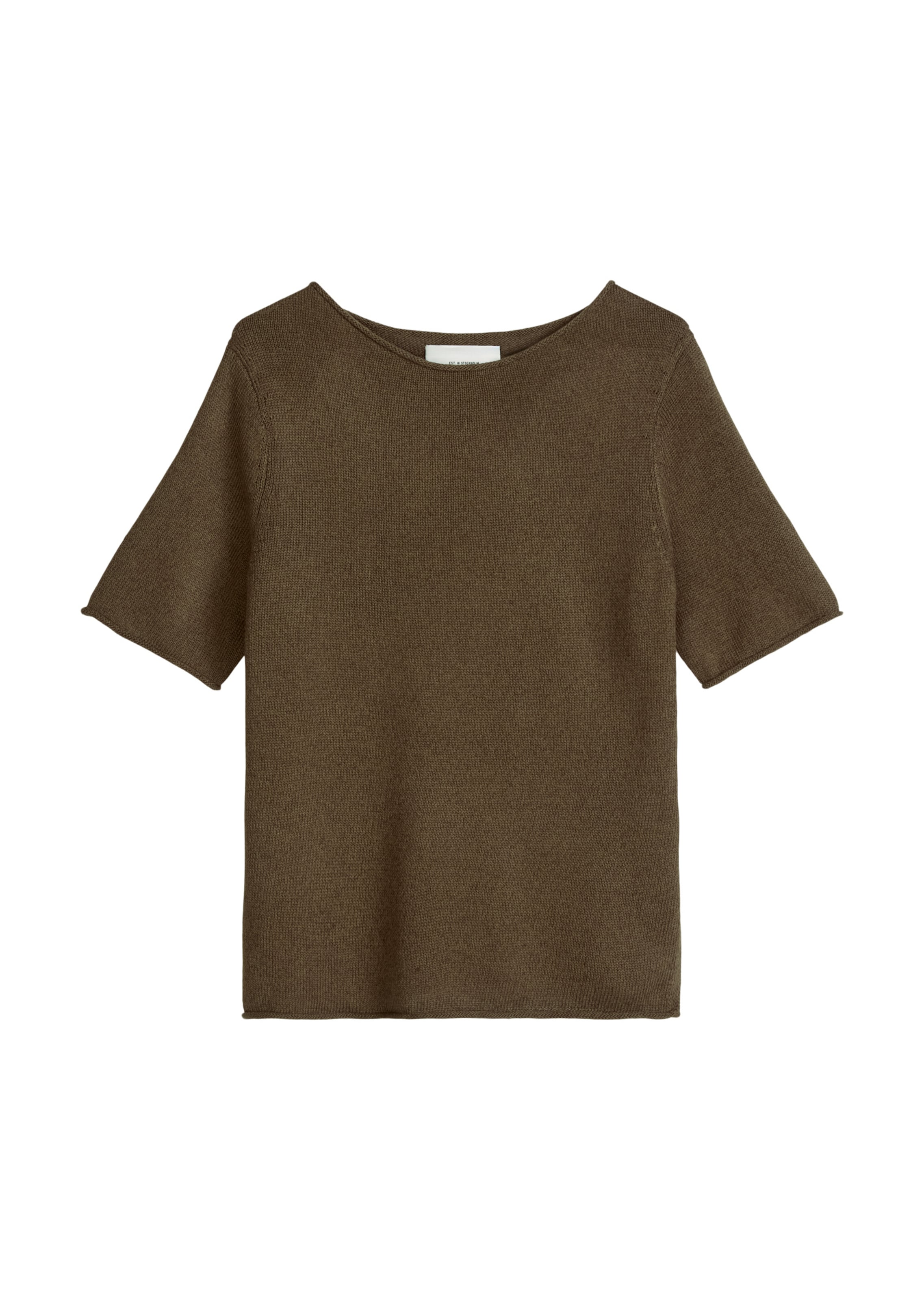 Marc O'Polo T-Shirt in Braun: Vorderseite