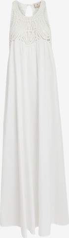 Robe 'Nadina' Peppercorn en blanc : devant