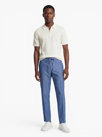 Regular Pantaloni cu dungă 'SLH196-OLE SUN' de la SELECTED pe albastru